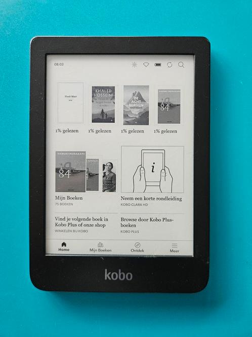 Kobo Clara HD ereader, Computers en Software, E-readers, Gebruikt, 6 inch of minder, 8 GB, Touchscreen, Wi-Fi, Ophalen of Verzenden