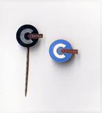 blikken + emaille speld van CENTRA kruideniersketen, Verzamelen, Speldjes, Pins en Buttons, Ophalen of Verzenden, Gebruikt, Overige onderwerpen