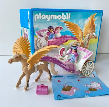 Playmobil 5143 Pegasuspaard Met Koets, Compleet beschikbaar voor biedingen