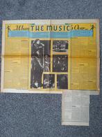 Jim Morrison: When the music's over.   A3  formaat, Verzamelen, Ophalen of Verzenden, Zo goed als nieuw, Boek, Tijdschrift of Artikel