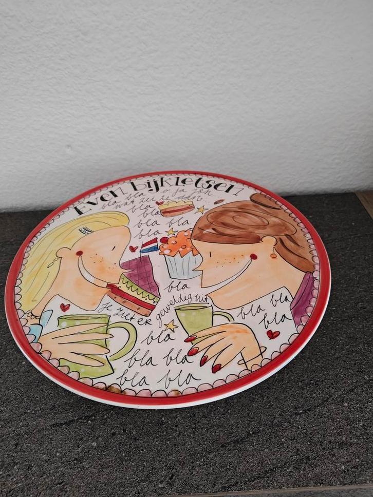 Blond Amsterdam Taart Plateau, Huis en Inrichting, Keuken | Servies, Nieuw, Blond Amsterdam, Aardewerk, Ophalen of Verzenden