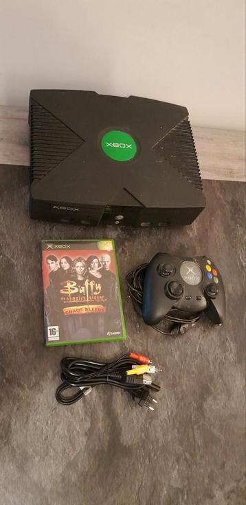 Xbox original met controller 