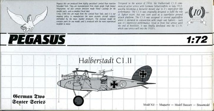 Halberstadt CL.II., Hobby en Vrije tijd, Modelbouw | Vliegtuigen en Helikopters, Zo goed als nieuw, Vliegtuig, 1:72 tot 1:144