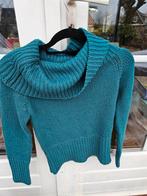 Gebreide trui petrol, Blauw, Ophalen of Verzenden, Clockhouse, Maat 36 (S)