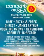 Concert at sea vrijdag 2 kaartjes, Ophalen of Verzenden, Zo goed als nieuw