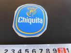 sticker CHIQUITA  banaan bananen  logo, Ophalen, Zo goed als nieuw, Sticker