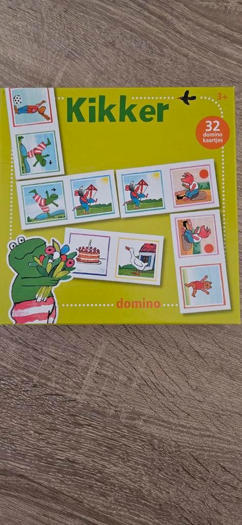 kikker Domino, Kinderen en Baby's, Speelgoed | Educatief en Creatief, Zo goed als nieuw, Ophalen of Verzenden