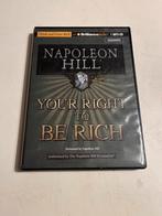 Napoleon Hill - Your Right to be Rich - MP3-CD, Boeken, Luisterboeken, Ophalen of Verzenden, Cd, Volwassene