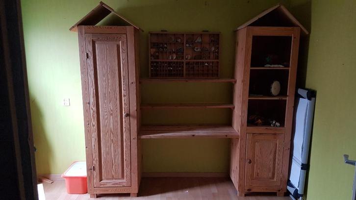 Houten bureau voor kinderen / kindermeubel / Commode, Kinderen en Baby's, Kinderkamer | Commodes en Kasten, Gebruikt, Kast, 105 cm of meer