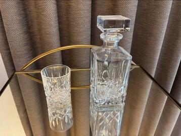 Nachtmann Whiskey Karaf + 1 glas | Uitstekende staat beschikbaar voor biedingen