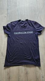 Calvin Klein shirt. Donkerblauw in maat M., Ophalen of Verzenden, Gedragen, Blauw