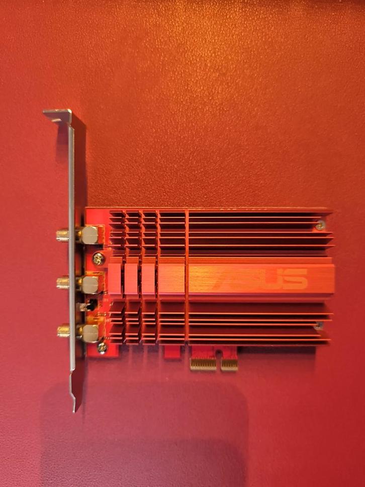 ASUS PCE-AC68 WiFi-kaart – 802.11ac dual-band, €10,00, Computers en Software, Overige Computers en Software, Zo goed als nieuw