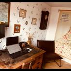 Vintage bureau, Huis en Inrichting, Ophalen, Gebruikt, Bureau