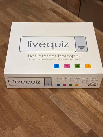 Livequiz - Het Internet Bordspel beschikbaar voor biedingen