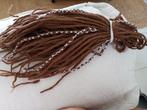 Handgemaakte synthetische dreads, Sieraden, Tassen en Uiterlijk, Uiterlijk | Haarverzorging, Verzenden, Zo goed als nieuw, Pruik of Haarverlenging