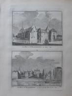 103-104*/ hof St. Maartensdijk/ Maartensdyk Zeeland gravure, Ophalen of Verzenden