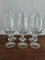 Kristallen waterglazen 250 ml (6) Bohemia, Antiek en Kunst, Antiek | Glas en Kristal, Ophalen of Verzenden