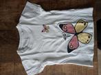 Name it shirt meisje maat 110 wit met vlinder, Kinderen en Baby's, Kinderkleding | Maat 110, Name it, Meisje, Ophalen of Verzenden