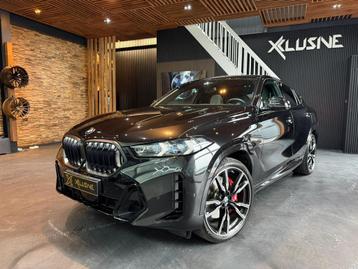 BMW X6 XDrive30d M SPORTPAKKET LUFT LED PANO HUD SILVERSTONE beschikbaar voor biedingen