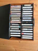 Koffer met cassettebandjes met opnames v. werk van Zappa e.a, Cd's en Dvd's, Cassettebandjes, Overige genres, Met bewaardoos, rek of koffer