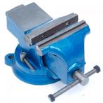 draaibare blauwe Bankschroef 100 Mm, Ophalen of Verzenden, Nieuw