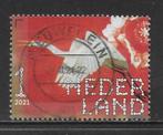 2021, De Onlanden, Zilverreiger [3911] (K1306), Postzegels en Munten, Postzegels | Nederland, Ophalen of Verzenden
