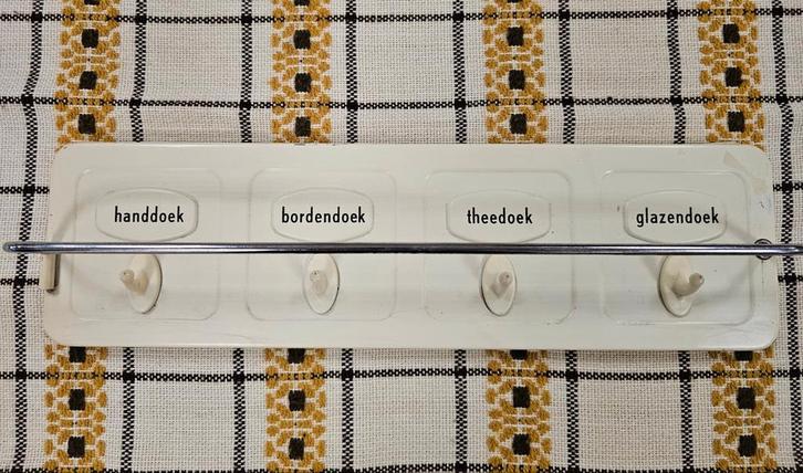 Brabantia vintage handdoekrek - keukenrek retro keuken, Huis en Inrichting, Keuken | Keukenbenodigdheden, Gebruikt, Ophalen of Verzenden