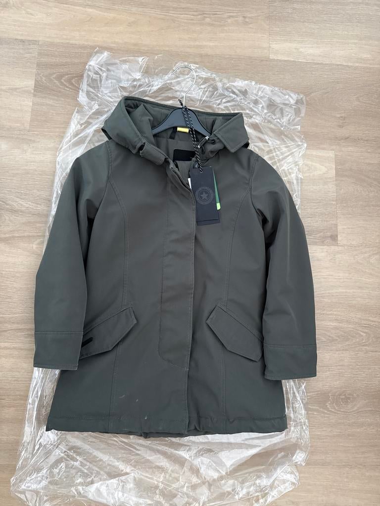 Airforce 2 pocket deluxe parka maat 128, Ophalen of Verzenden