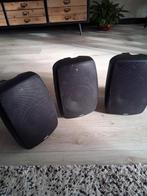 Jamo binnen/buiten speakers 3 stuks I/0 8A2, Audio, Tv en Foto, Luidsprekers, Ophalen, Gebruikt, Front, Rear of Stereo speakers