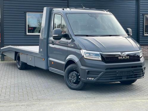 MAN TGE 5.160 Autom. TIJHOF Autotransport Luchtver BPM Vrij, Auto's, Bestelauto's, Bedrijf, ABS, Achteruitrijcamera, Adaptive Cruise Control