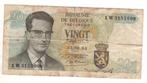 bankbiljet België 20 Francs, 15-06-64, Postzegels en Munten, Bankbiljetten | België, Ophalen of Verzenden, Los biljet