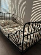Ikea Minnen meegroeibed zwart, Kinderen en Baby's, Kinderkamer | Bedden, Ophalen, Nieuw, 70 tot 85 cm, Lattenbodem