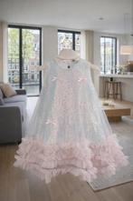 Dromerige pailletten jurk met roze strikken, Kinderen en Baby's, Kinderkleding | Overige, Ophalen of Verzenden, Nieuw, Meisje