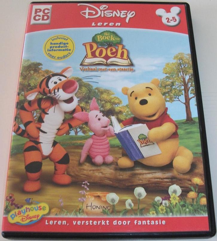 PC Game *** BOEK VAN POEH *** Disney, Cd's en Dvd's, Dvd's | Kinderen en Jeugd, Zo goed als nieuw, Educatief, Alle leeftijden