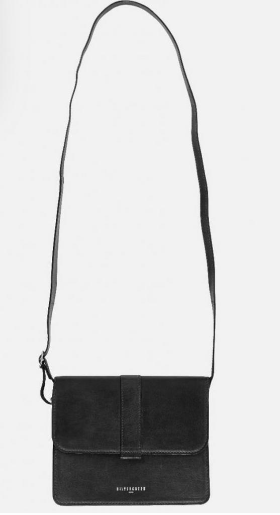 Silvercreek - Schoudertasje - Zwart, Sieraden, Tassen en Uiterlijk, Tassen | Schoudertassen, Nieuw, Overige merken, Zwart, Leer