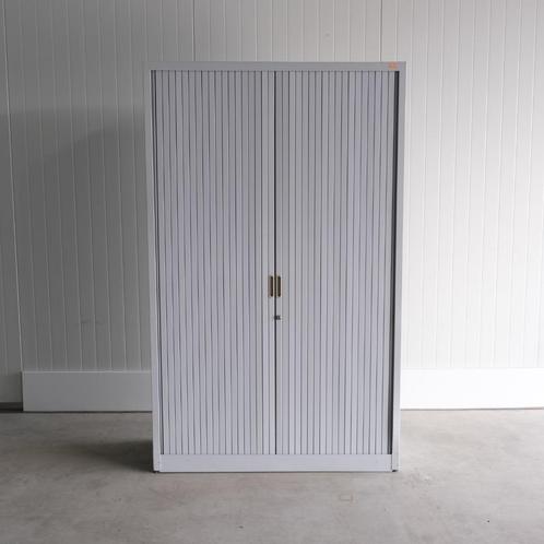 Roldeurkast, Grijs, 120x47x195cm (bxdxh) Geen sleutel RD96, Huis en Inrichting, Kasten | Roldeurkasten en Archiefkasten, Gebruikt