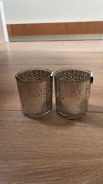 Gusta theelichthouder, Huis en Inrichting, Ophalen, Overige materialen, Nieuw, Grijs