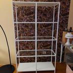 Ikea Vittsjö Stellingkast - Wit met Glazen Planken, Ophalen, Zo goed als nieuw