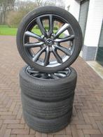Originele Mazda 3 18 inch velgen antraciet tpms zomer NWST, Ophalen, 18 inch, Banden en Velgen, Personenwagen