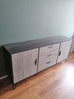 Nette dressoirkast grijs/zwart 200x40x80, Huis en Inrichting, Ophalen, Overige materialen, 150 tot 200 cm, Net/modern