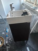Wastafelkast met wasbak B40xD40xH93, Huis en Inrichting, Badkamer | Badkamermeubels, Ophalen, Minder dan 50 cm, Zo goed als nieuw
