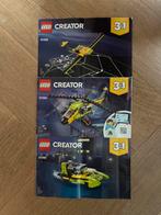 Lego Creator 31092 - Avontuurlijke Helikopter (zonder doos), Ophalen, Gebruikt, Complete set, Lego