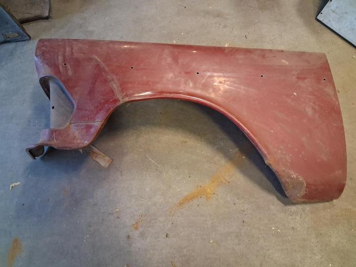 Spatbord Opel Olympia Rekord P2, Auto-onderdelen, Carrosserie en Plaatwerk, Spatbord, Oldtimer onderdelen, Opel, Voor, Gebruikt