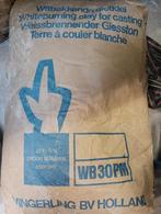 Zak witbakkende gietklei, Ophalen, Nieuw