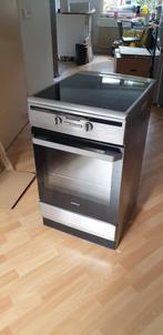 Inventum BV010 inductiefornuis en oven, Witgoed en Apparatuur, Fornuizen, 4 kookzones, Vrijstaand, 85 tot 90 cm, Gebruikt