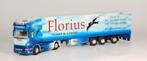 Tekno 5950 Florius Scania R580 topline, Ophalen of Verzenden, Nieuw, Bus of Vrachtwagen, Tekno