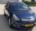 Opel Corsa 1.4 16V 3D 2014 Blauw, 1 year APK, Trek haak, Auto's, Voorwielaandrijving, 1398 cc, 100 pk, Origineel Nederlands