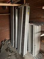 Euroscaffold rolsteiger 10,20m werkhoogte 1,90x1,35 m, Ophalen, Gebruikt, Rolsteiger of Kamersteiger, 5 meter of hoger