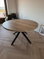 Ronde tafel van melamine 140 cm, Ophalen, Zo goed als nieuw, Rond, 100 tot 150 cm