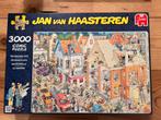 Jan van Haasteren - De Bouwplaats (3000 Stukjes), Verzenden, Meer dan 1500 stukjes, Zo goed als nieuw, Legpuzzel